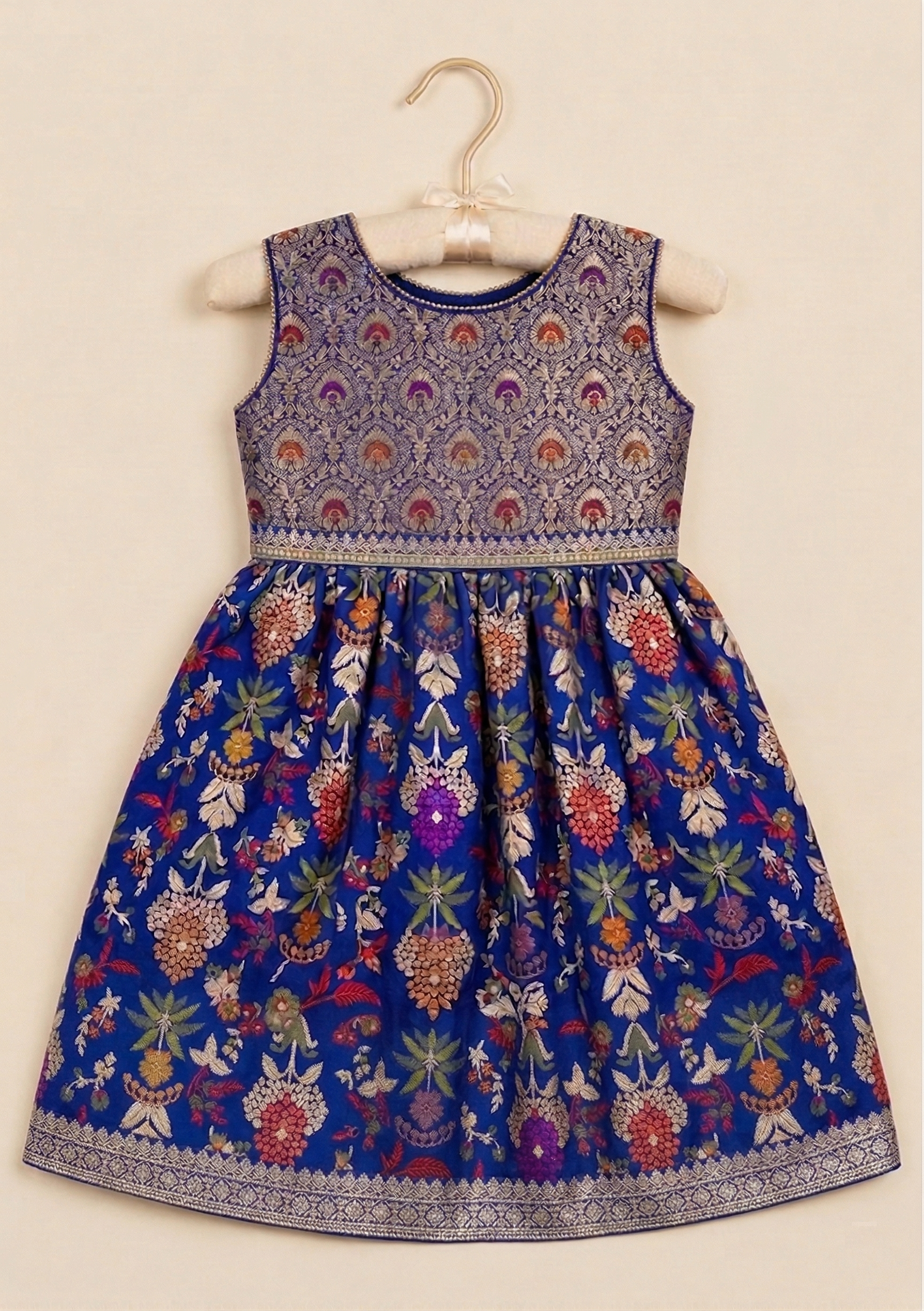 Aaradhya Pure Silk Frock