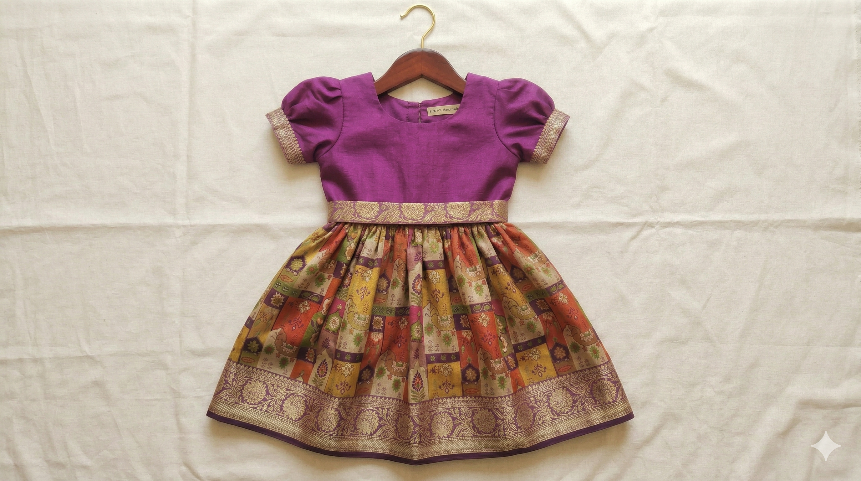 The Royal Amethyst Silk Frock